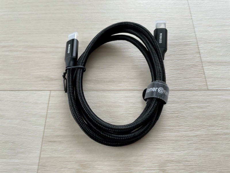 NIMASO USB Type C ケーブル（Gen2）100W / 5A急速充電 USB3.1 PD対応